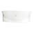 Juniper 17 1/8" Wall Mounted Bathroom Sink in White with Overflow