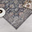 Tapis de chambre à coucher lavable et antidérapant à motif floral-103814683