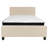 Aluino Button Tufted Platform Bed with Memory Foam Pocket Spring Mattress-129474196-129474199