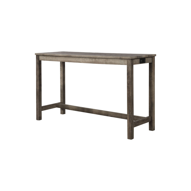 Aretha 60'' Console Table, Antique Oak