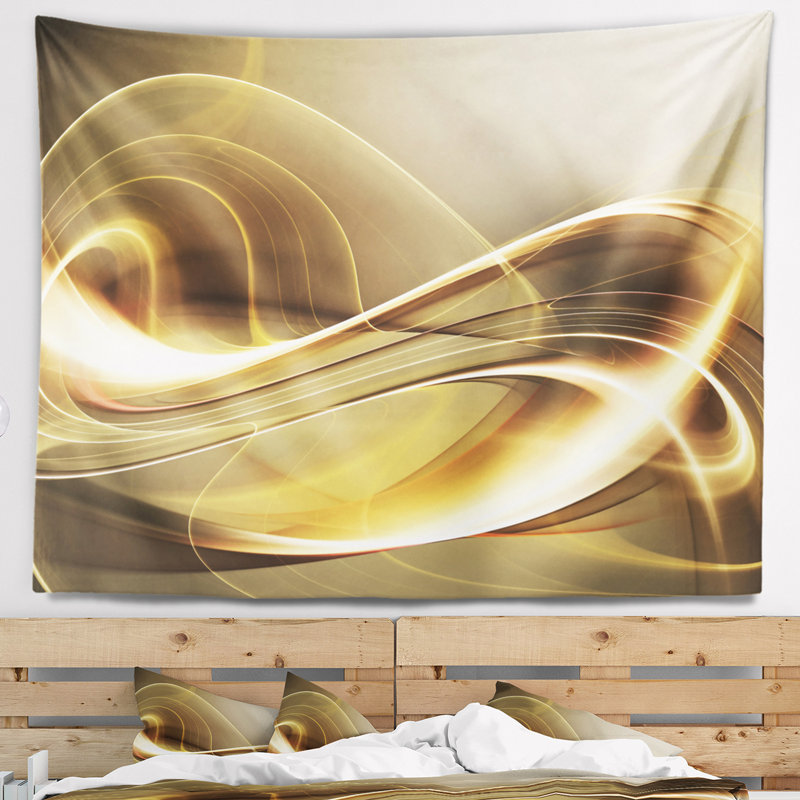 Tapisserie abstraite élégante moderne de sofa, H 50 po x l 60 po