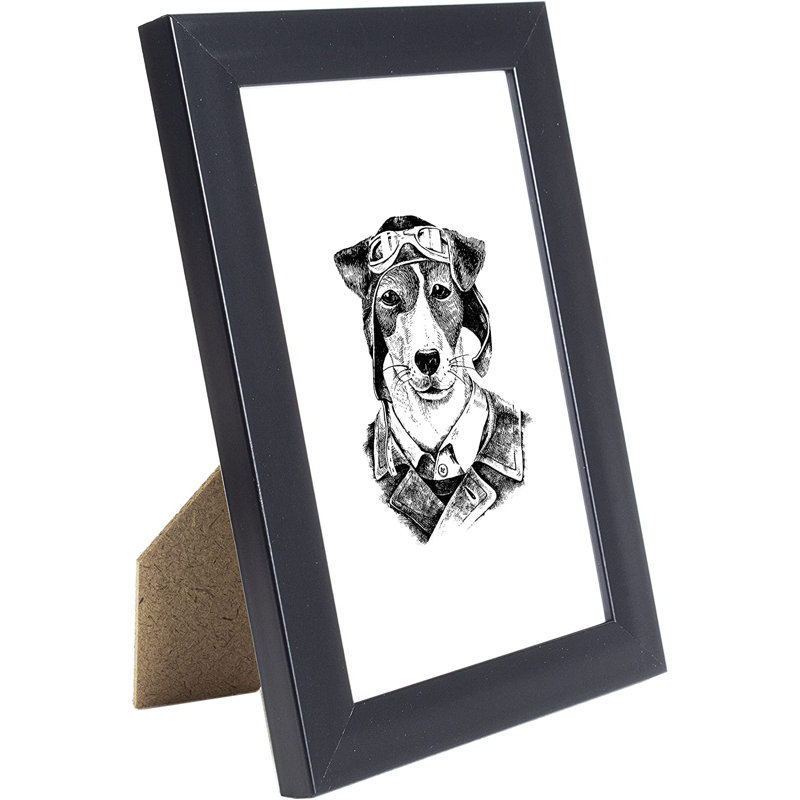 Matte Picture Frame, Black