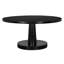 Stella Round Mahogany Wood Dining Table