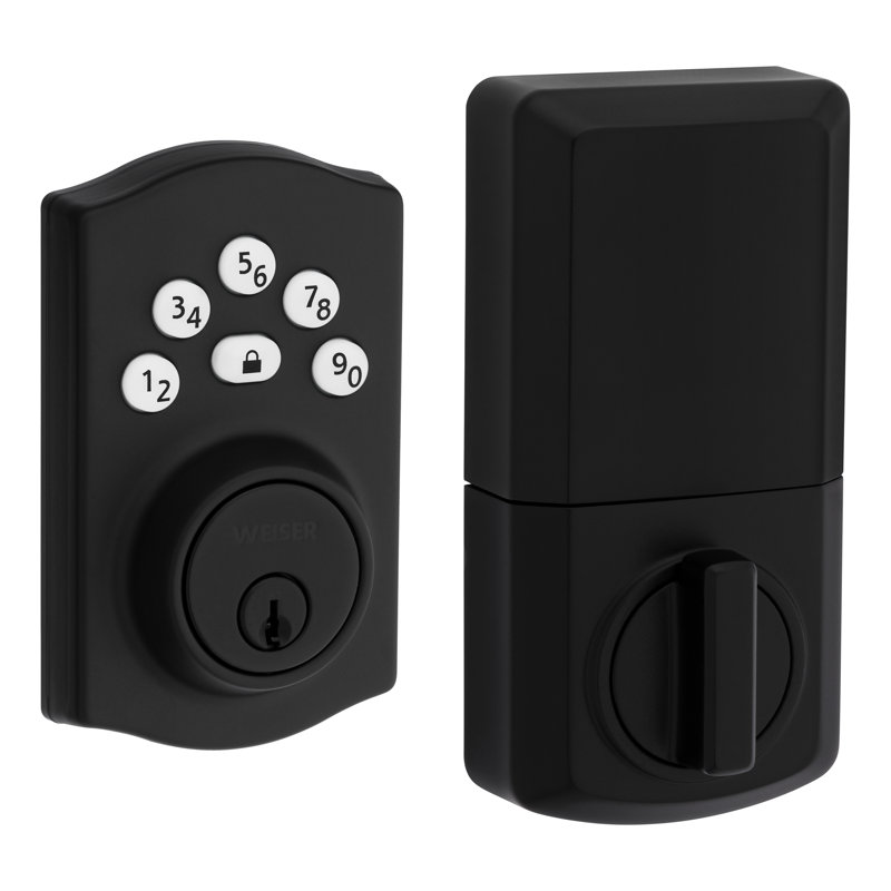 Pavé numérique, Noir mat