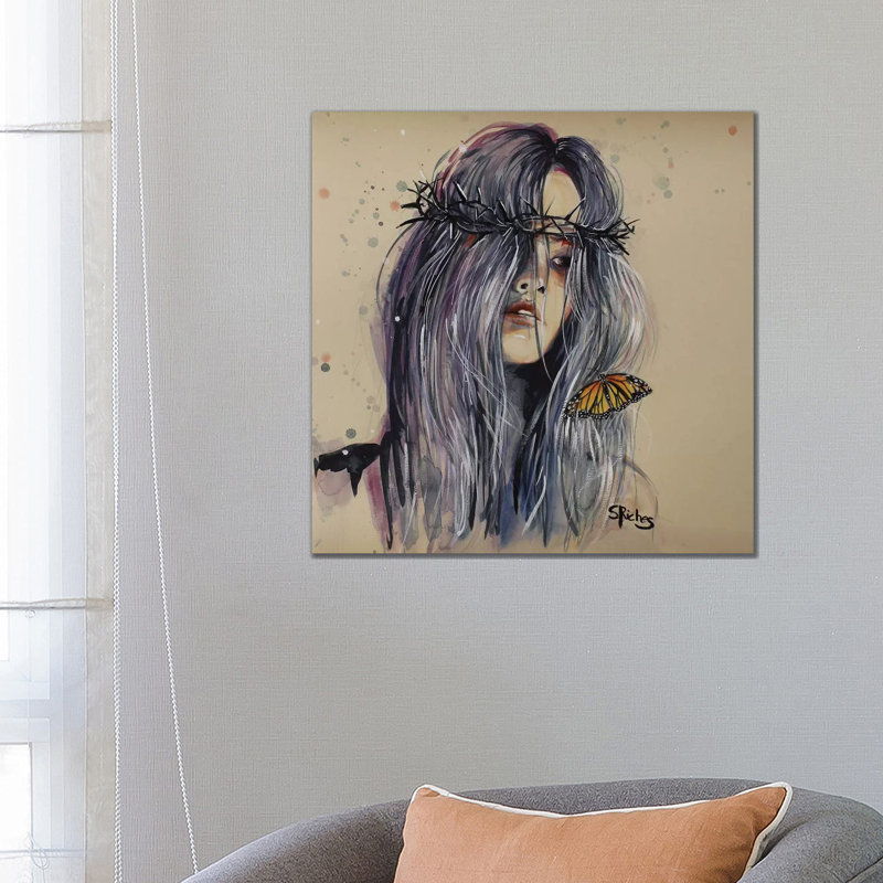 Hurt 1 Piece Wrapped Canvas Wall Art, 66.04 cm H x 66.04 cm W