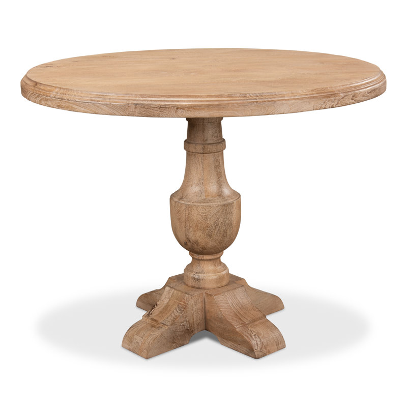 Dessie Round Solid Wood Dining Table