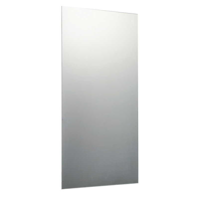 Abitha Flat Wall Mirror, 90cm H x 45cm W