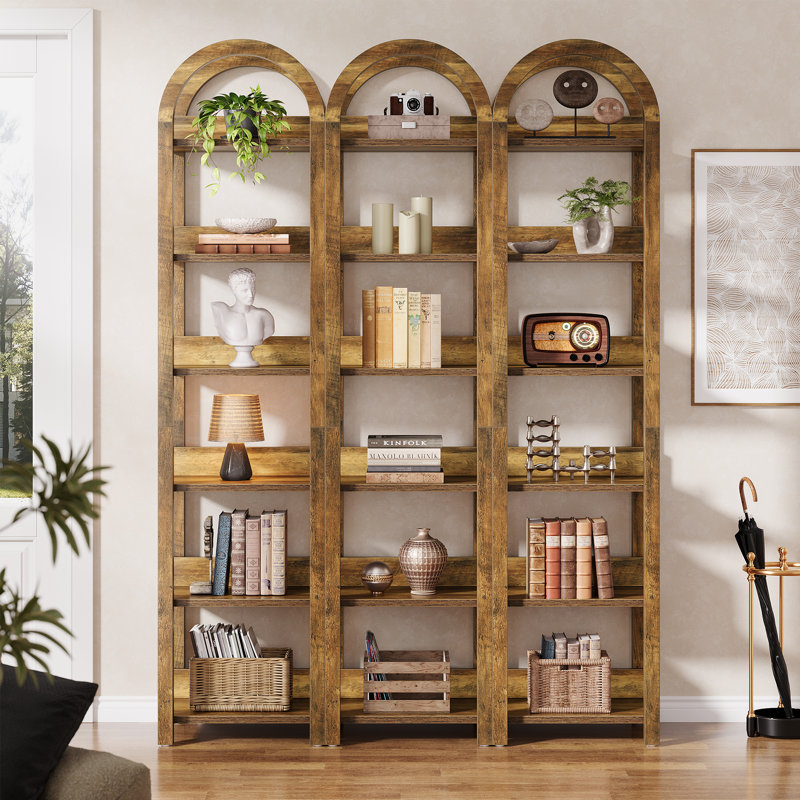 Bibliothèque étroite à 6 niveaux, Brown