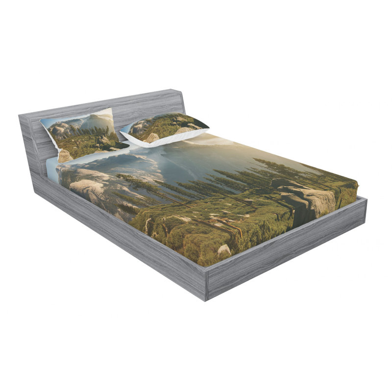 Microfiber Sheet Set, Full Sheet Set with Fitted Sheet