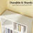 Compact Bookcase,Attractive Display Rack,Open Cabinet