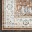 Tapis ivoire rétro rouille 6 pi 7 po x 9 pi Graceanna-1341051840