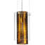 Luminaire suspendu cylindrique à 1 lumière Andelynn Matriz