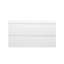 Ensemble de meuble-lavabo mural 41,9 "avec lavabo et deux tiroirs (robinet non inclus), entièrement assemblé-130160093-131221840