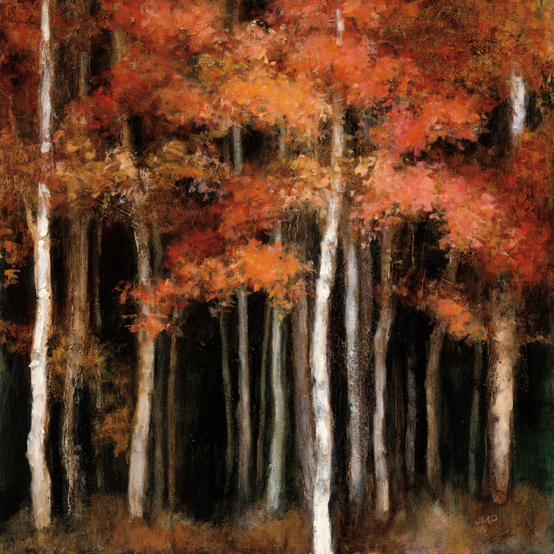 October Woods by Julia Purinton - Wrapped Canvas Painting, 51cm H x 51cm W x 3.8cm D