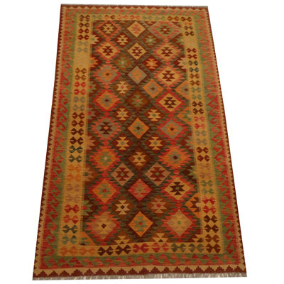 Tapis rouille tissé à la main Azpeitia