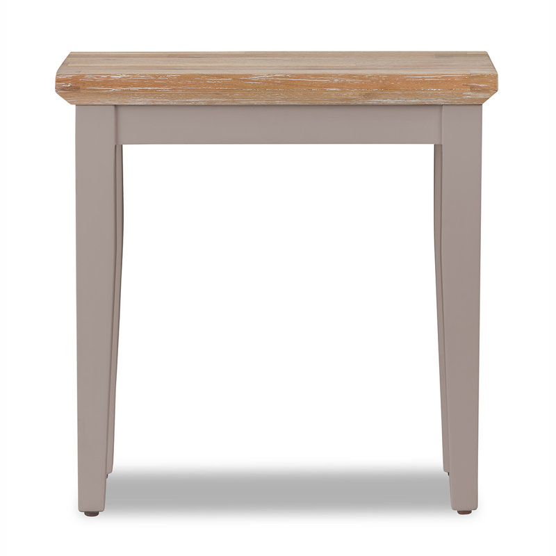 Doria Solid Wood Nesting Tables, Dove Grey