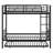 Metal Bunk Bed With Trundle-1069076563
