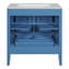 Armoire de rangement pour salle de bain 30 po avec 2 grandes portes à fermeture douce avec organisateur, 1 tiroir dissimulé et tablette réglable, meuble-lavabo avec lavabo