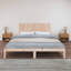 Wall Headboard Solid Wood Pine-417813286