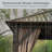 18 Ft. W x 12 Ft. W Galvanized Steel Patio Gazebo with Overhang Slope-design Double Roof