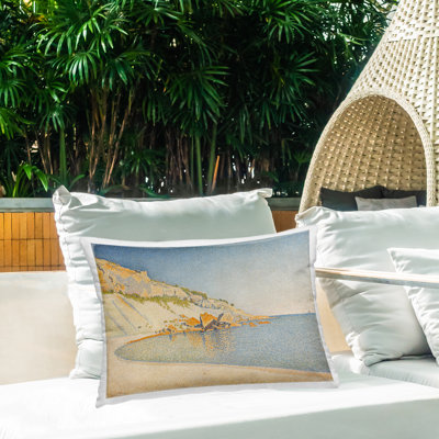 Coussin extérieur La Rochelle par One1000paintings