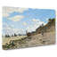 The Beach At Honfleur by Claude Monet - Wrapped Canvas Painting-61853585