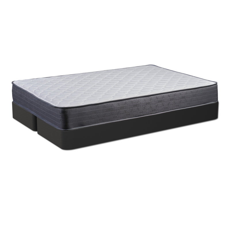 Krause 9" Motion Isolating & Pressure Relieving Medium-Firm Hybrid Mattress, Queen, Low Profile (4")