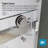 KW01 62 - 66 In. W X 76 In. H Double Sliding Frameless Shower Door With 3/8 In. Clear Glass-108223549