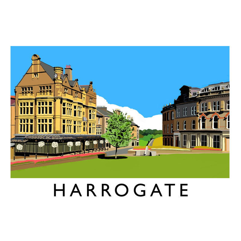 Harrogate by Richard O'Neil - Print, No Frame, 30 cm H x 40 cm W x 1 cm D