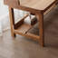 Brown Rectangular Solid Wood desk-1256218774