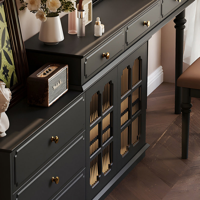 Commode de chambre à coucher rétro avec rangement