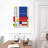 Geometric Mondrian II Multi Piece Canvas Print-92833405