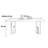 French Vintage Rectangular Dining Table-1666670876