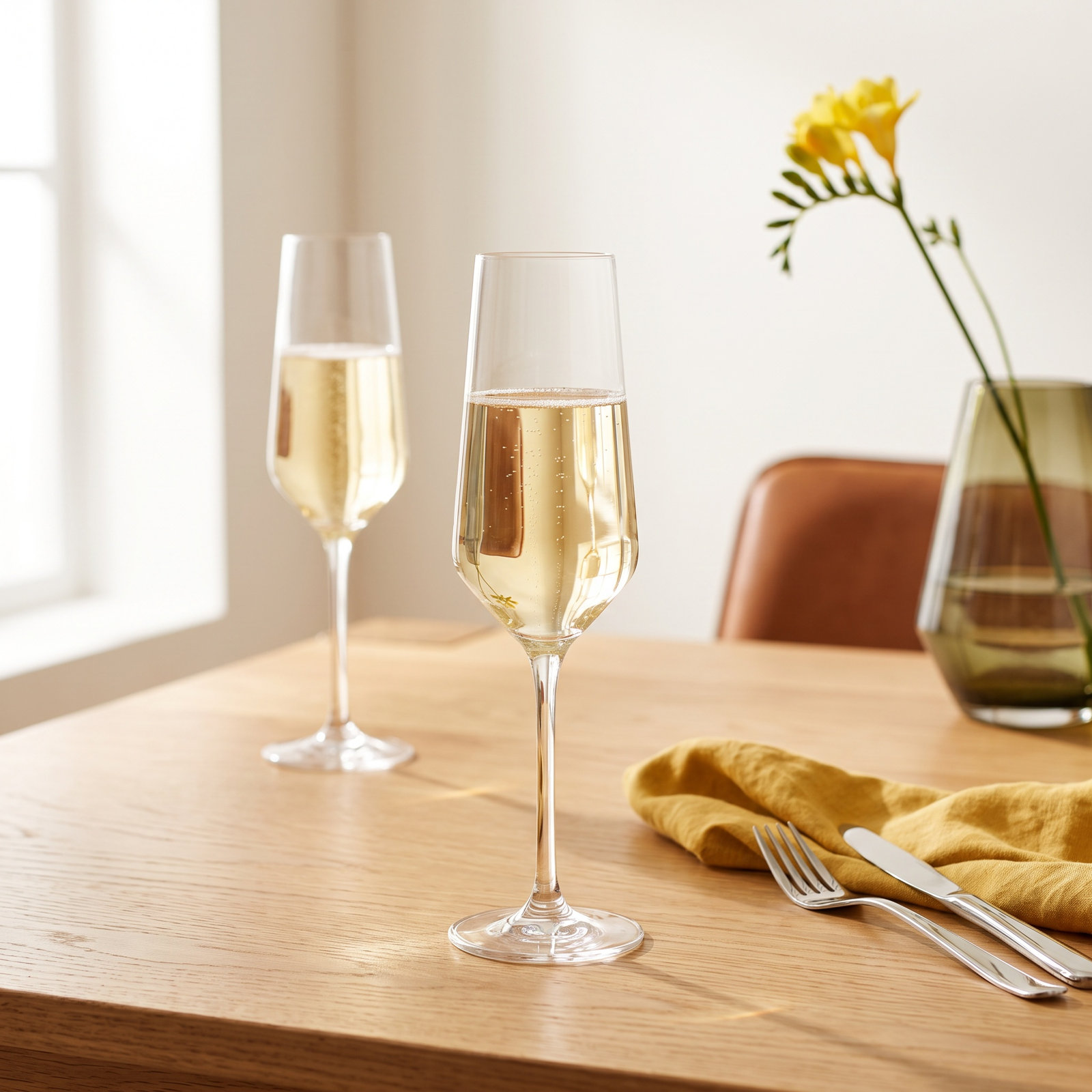 Merlot Champagne Flute