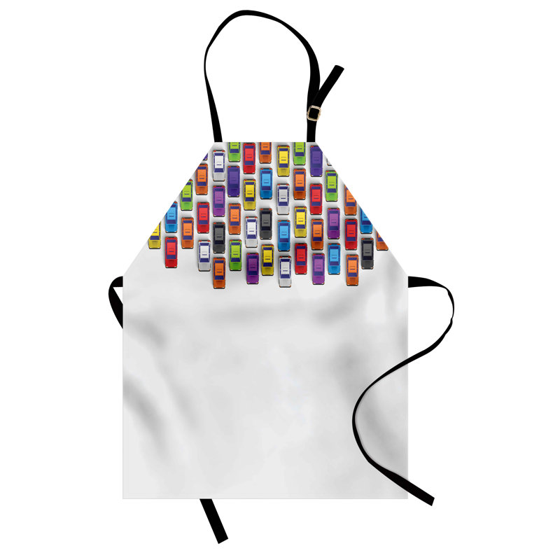 No Pattern Bib Apron