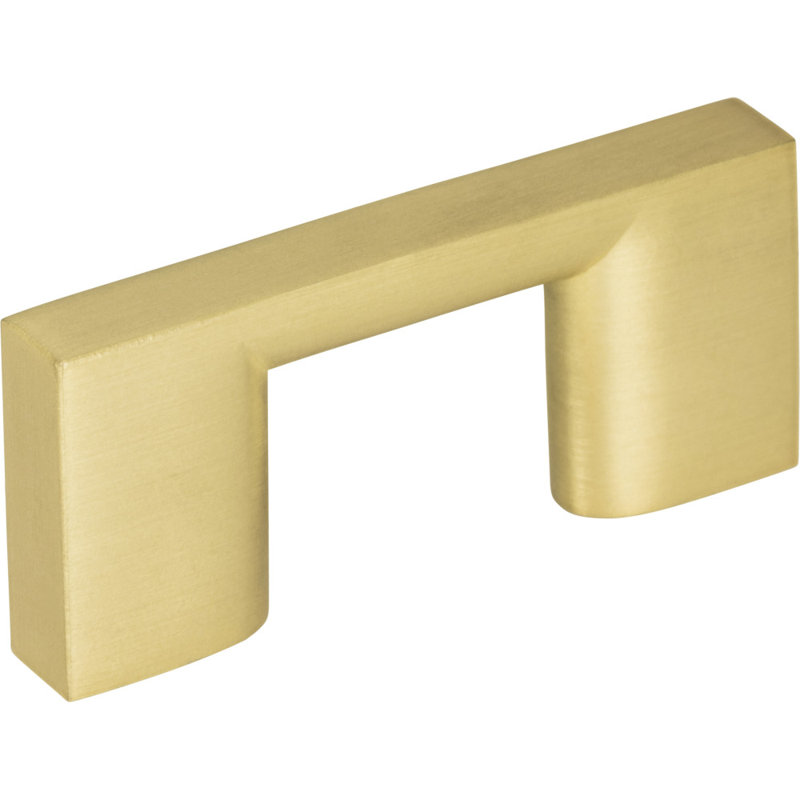 Sutton Bar Pull, Brushed Gold, 1 1/4"