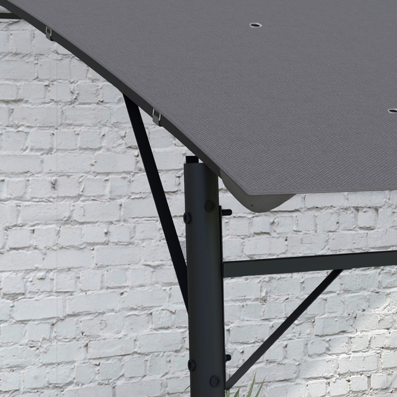 Briah 4m W x 3m D Metal Patio Gazebo