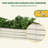 Heise 9 In 1 Modular Galvanized Steel Raised Garden Bed-1707365443-1742161652