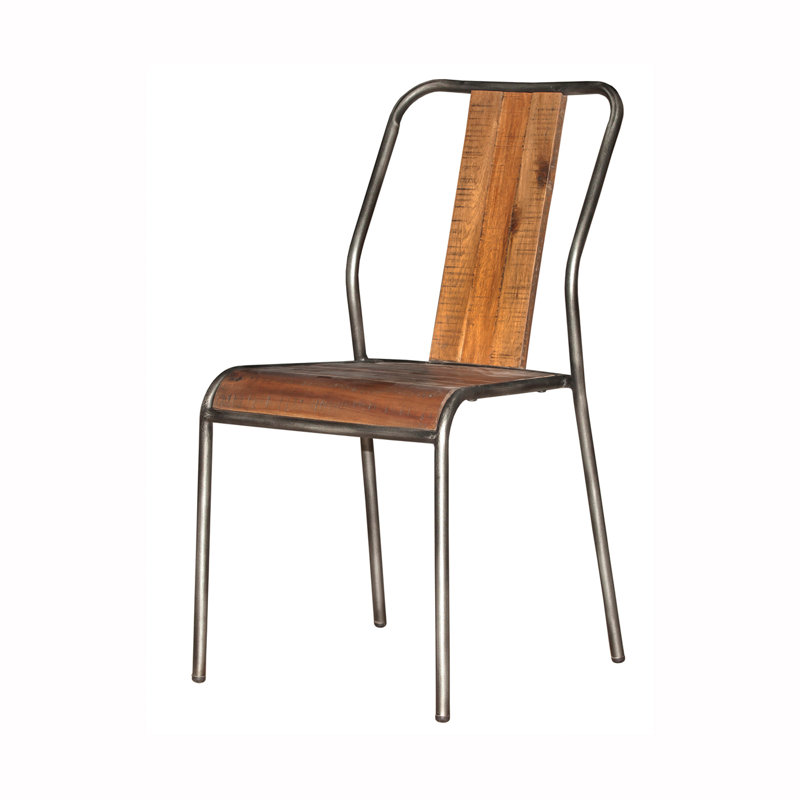 Kerrigan 16" Wide Vintage Chair, Brown