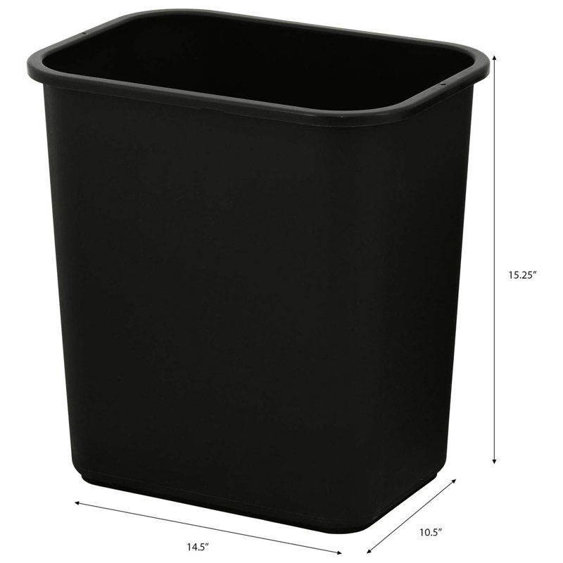  Paquet de 12 poubelles pour déchets commerciaux et de cuisine, 7 gallons
