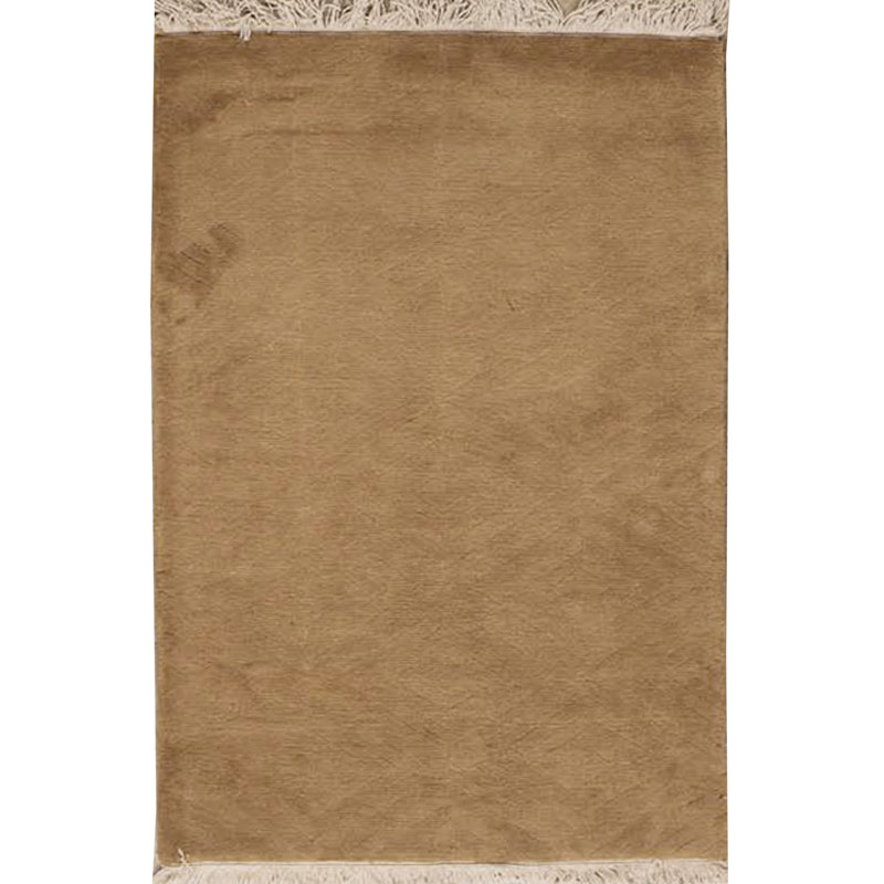 Wool Area Rug in Gold