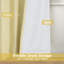 Rideaux occultants 100% naturels Goffredo pour chambre à coucher Double couche Drape Farmhouse-52496330-52496340