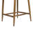 Gefjun Upholstered Counter Stool with Solid Wood Frame