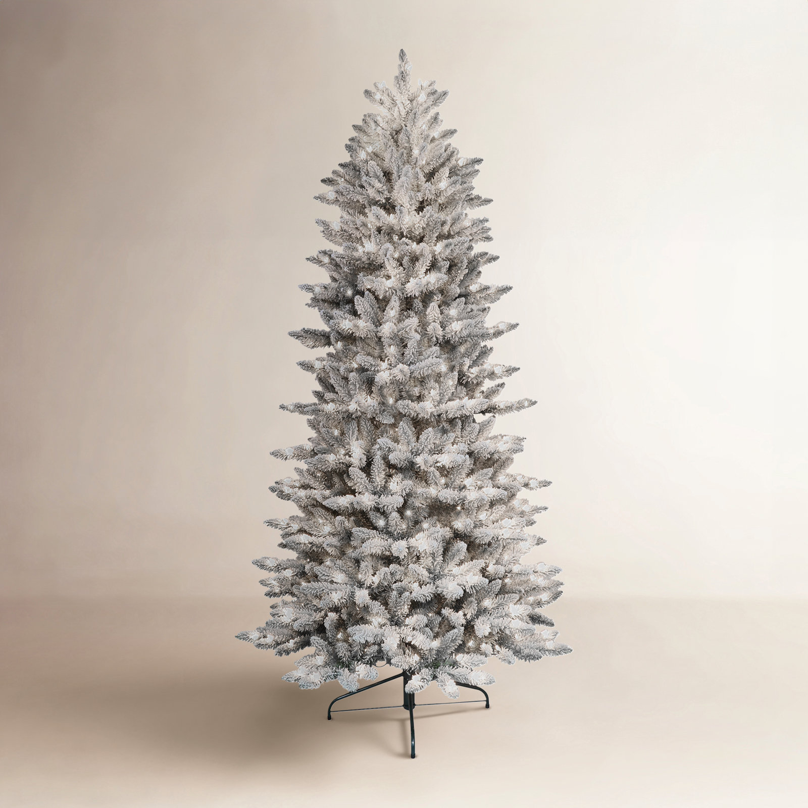 108' Lighted Artificial Fir Christmas Tree