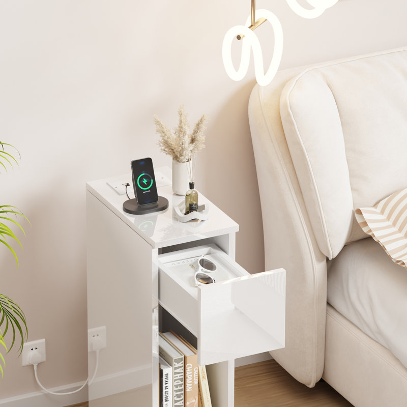 20 cm W Particle Board Bedside Table