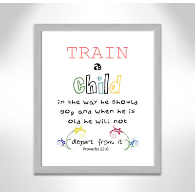 «Train a Chile Train a Child», impression sur papier