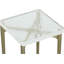 Libby Langdon Glass End Table
