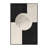 Machine Washable Orlena Minimalist Rug in Black – Black Binding-504674319