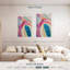 Avery musique rose et bleu II-108557191