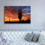 « Coucher de soleil sur Mesa Saguaro 5078 » par Mike Jones, toile murale, 152 x 102 cm-2030040664